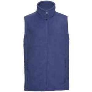 RUSSELL Men'S Fleece Vest 100% Polyester, Non-Pilling Fleece 320g Modrá M RUSSELL Men'S Fleece Vest 100% Polyester, Non-Pilling Fleece 320g Modrá M