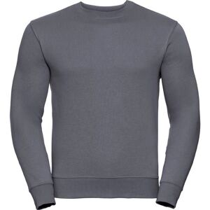Dark Grey Men'S Sweatshirt Authentic Russell Šedá Xs Dark Grey Men'S Sweatshirt Authentic Russell Šedá Xs