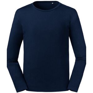 Russell Men'S Pure Organic Long Sleeve T-Shirt Čierna Xs Russell Men'S Pure Organic Long Sleeve T-Shirt Čierna Xs