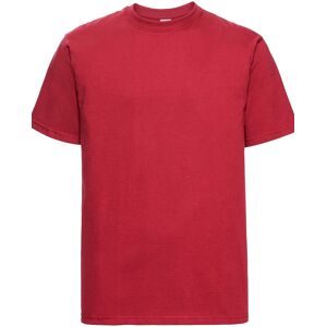 Russell Thicker Cotton Ring-Spun T-Shirt Červená M Russell Thicker Cotton Ring-Spun T-Shirt Červená M