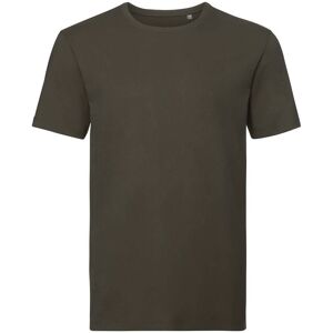 Olive Men'S T-Shirt Pure Organic Russell Šedá Xs Olive Men'S T-Shirt Pure Organic Russell Šedá Xs