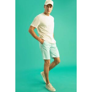 Defacto Regular Fit Bermuda Tyrkysová 40 Defacto Regular Fit Bermuda Tyrkysová 40