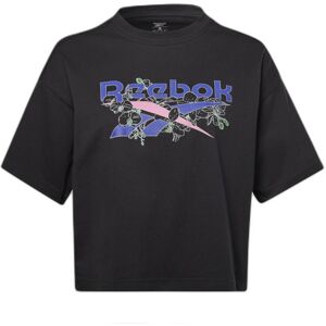 Reebok - Quirkly Tričko Čierna Xs Reebok - Quirkly Tričko Čierna Xs