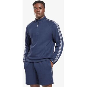 Reebok - Ri Vector Tape 1/4 Zip Mikina Modrá Xl Reebok - Ri Vector Tape 1/4 Zip Mikina Modrá Xl