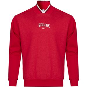 Pánska Mikina Reebok Cl Var Ft Crew Červená L Pánska Mikina Reebok Cl Var Ft Crew Červená L
