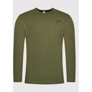 Reebok - Cl Destination Ls Tričko Kaki S Reebok - Cl Destination Ls Tričko Kaki S
