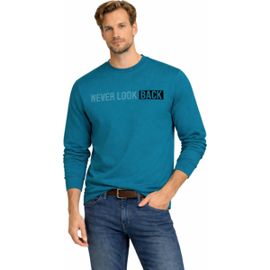 Jumper Pánska Mikina Tyrkysová Modrá 4xl Jumper Pánska Mikina Tyrkysová Modrá 4xl