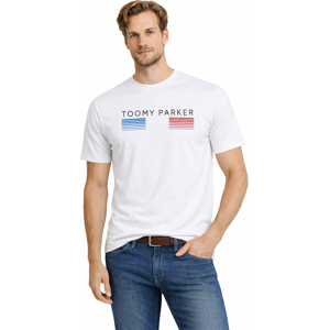 Pánske Tričko Jumper - 3005 White Modrá L Pánske Tričko Jumper - 3005 White Modrá L