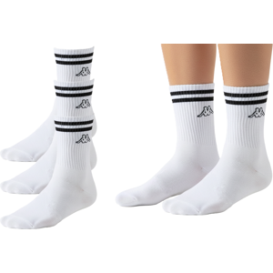 Kappa - Pánske Ponožky 9-Pack Biela 43-46 Kappa - Pánske Ponožky 9-Pack Biela 43-46