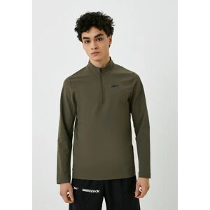 Reebok Ts Performance 1/4 Zip Kaki S Reebok Ts Performance 1/4 Zip Kaki S