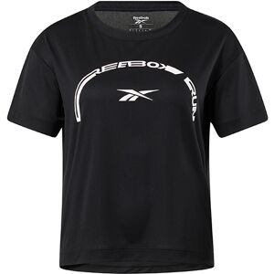 Tričko Reebok Running Sw Graphic Čierna L Tričko Reebok Running Sw Graphic Čierna L