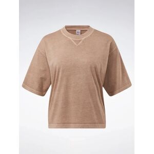Tričko Reebok Cl Rck Nd Boxy Tee Krémová M Tričko Reebok Cl Rck Nd Boxy Tee Krémová M