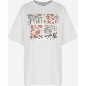 Reebok - Grafické Tričko Te Ms Biela M Reebok - Grafické Tričko Te Ms Biela M