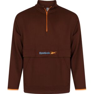Mikina Reebok So Zipsom Hnedá M Mikina Reebok So Zipsom Hnedá M