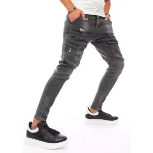 Pánske Nohavice Dstreet Cargo Šedá 36 Pánske Nohavice Dstreet Cargo Šedá 36
