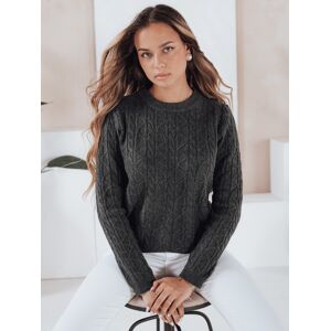 DStreet Dámsky Sveter Bravina Tmavosivý Biela S DStreet Dámsky Sveter Bravina Tmavosivý Biela S