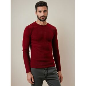 Pánsky Bordový Sveter Dstreet Tmavočervená S Pánsky Bordový Sveter Dstreet Tmavočervená S