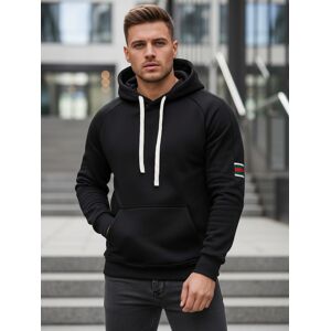 DStreet Pánska Čierna Mikina S Kapucňou Xxl DStreet Pánska Čierna Mikina S Kapucňou Xxl