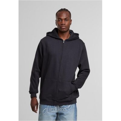 Urban Classics Basic Essential Zip Hoody Navy Čierna M Urban Classics Basic Essential Zip Hoody Navy Čierna M