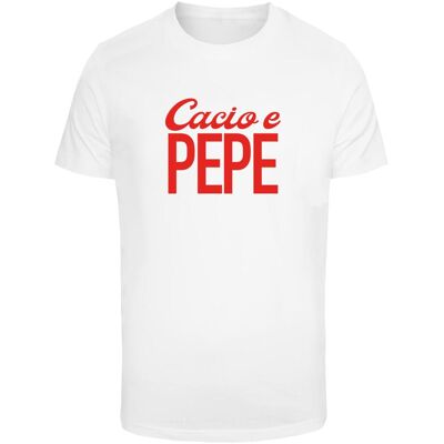 Mister Tee Men'S T-Shirt Cacio Pepe White Biela S Mister Tee Men'S T-Shirt Cacio Pepe White Biela S