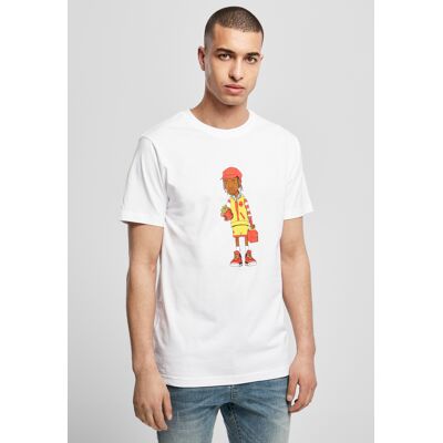 Mister Tee Employee T-Shirt White Biela Xxl Mister Tee Employee T-Shirt White Biela Xxl