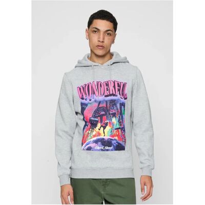 Mister Tee Gorgeous Hoody Heather Grey Šedá Xl Mister Tee Gorgeous Hoody Heather Grey Šedá Xl