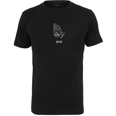 Mister Tee Dark Black Pray T-Shirt Čierna Xs Mister Tee Dark Black Pray T-Shirt Čierna Xs