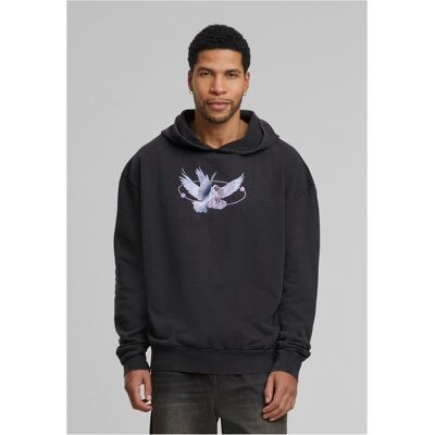 Mister Tee Vive La Liberte Oversize Acid Black Hooded Čierna Xl Mister Tee Vive La Liberte Oversize Acid Black Hooded Čierna Xl