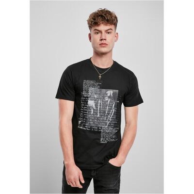Merchcode Black Tupac Lyrics T-Shirt Čierna Xxl Merchcode Black Tupac Lyrics T-Shirt Čierna Xxl