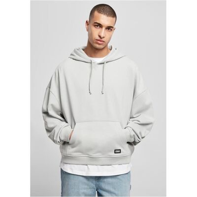 Urban Classics Hoody Light Asphalt From The 80s Šedá L Urban Classics Hoody Light Asphalt From The 80s Šedá L