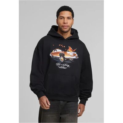 Mister Tee Pimp And Butterfly Heavy Oversize Hoody Black Čierna S Mister Tee Pimp And Butterfly Heavy Oversize Hoody Black Čierna S