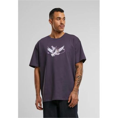 Mister Tee Vive La Liberte Oversize T-Shirt Purplenight Fialová S Mister Tee Vive La Liberte Oversize T-Shirt Purplenight Fialová S