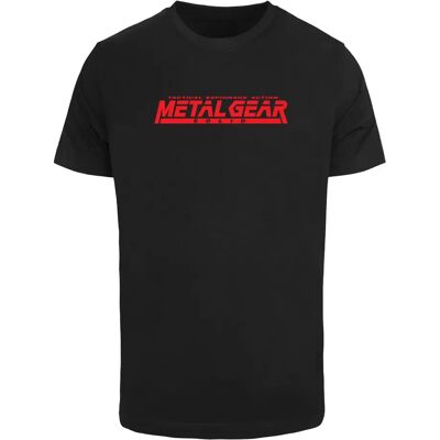 Merchcode Men'S T-Shirt With Metal Gear Solid Logo Black Čierna S Merchcode Men'S T-Shirt With Metal Gear Solid Logo Black Čierna S