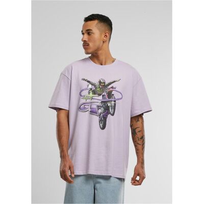 Mister Tee Moto Gt Oversize Tee Lilac Šedá Xl Mister Tee Moto Gt Oversize Tee Lilac Šedá Xl