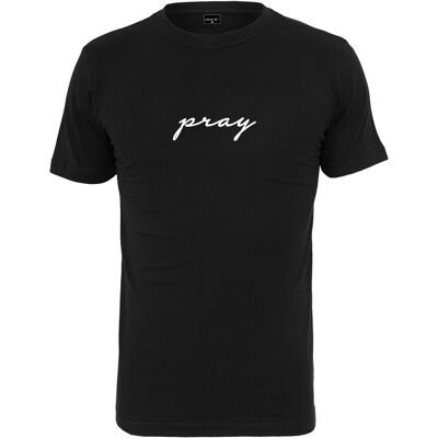 Mister Tee Pray Emb Tee Black Čierna Xs Mister Tee Pray Emb Tee Black Čierna Xs