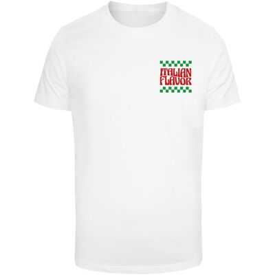 Mister Tee Men'S T-Shirt Flavor Italiano White Biela Xs Mister Tee Men'S T-Shirt Flavor Italiano White Biela Xs