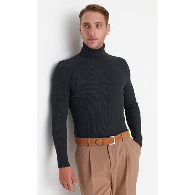 Pánsky Sveter Trendyol Corduroy Čierna S Pánsky Sveter Trendyol Corduroy Čierna S