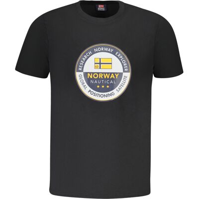 Pánske Tričko Norway 1963 Čierne Čierna L Pánske Tričko Norway 1963 Čierne Čierna L