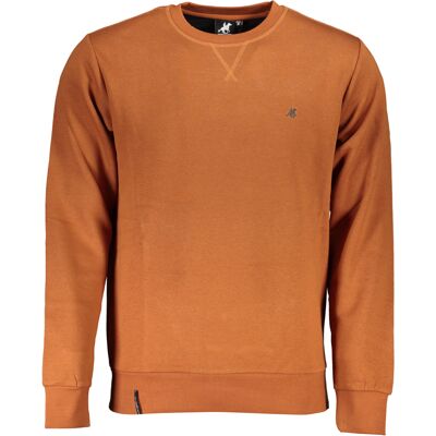 U.S. GRAND Us Grand Polo Men'S Brown Zipless Sweatshirt Hnedá Xxl U.S. GRAND Us Grand Polo Men'S Brown Zipless Sweatshirt Hnedá Xxl