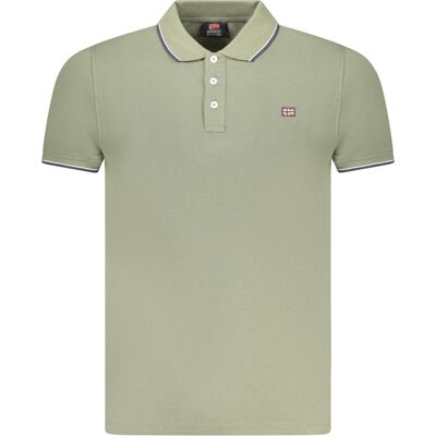 NORWAY 1963 Pánske Zelené Polo Tričko Kaki L NORWAY 1963 Pánske Zelené Polo Tričko Kaki L