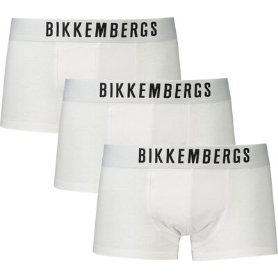 Pánske Boxerky Bikkembergs, Biele Biela L Pánske Boxerky Bikkembergs, Biele Biela L