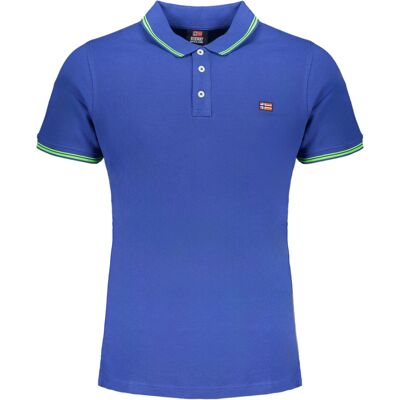 NORWAY 1963 Modré Pánske Polo Tričko Modrá Xxl NORWAY 1963 Modré Pánske Polo Tričko Modrá Xxl