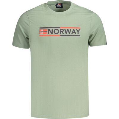 NORWAY 1963 Zelené Tričko S Krátkym Rukávom Svetlozelená L NORWAY 1963 Zelené Tričko S Krátkym Rukávom Svetlozelená L