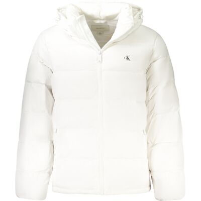 Calvin Klein Biela Zimná Prešívaná Bunda Xxl Calvin Klein Biela Zimná Prešívaná Bunda Xxl