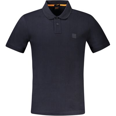 Hugo Boss Pánske Modré Polo Tričko Modrá L Hugo Boss Pánske Modré Polo Tričko Modrá L