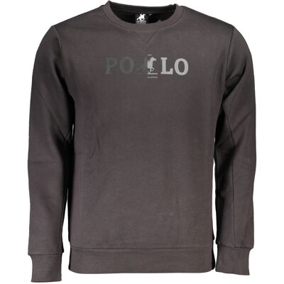 U.S. GRAND Us Grand Polo Men'S Gray Zipless Sweatshirt Šedá Xl U.S. GRAND Us Grand Polo Men'S Gray Zipless Sweatshirt Šedá Xl