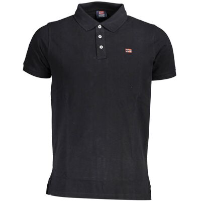 NORWAY 1963 Pánske Čierne Polo Tričko Čierna 3xl NORWAY 1963 Pánske Čierne Polo Tričko Čierna 3xl