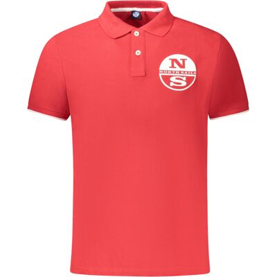 Pánske Červené Polo Tričko North Sails Červená Xl Pánske Červené Polo Tričko North Sails Červená Xl
