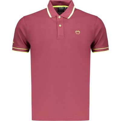 BACI&ABBRACCI Červené Pánske Polo Tričko S BACI&ABBRACCI Červené Pánske Polo Tričko S