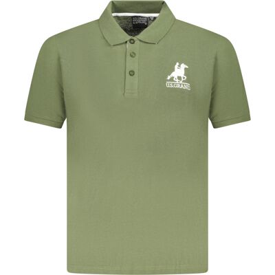 U.S. GRAND Pánske Zelené Polo Tričko Us Grand Zelená Xl U.S. GRAND Pánske Zelené Polo Tričko Us Grand Zelená Xl